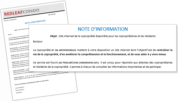 gestion des affichages de la copropriété - image 2