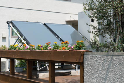 installation d'un panneau solaire sur une partie privative de copropriété
