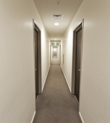 couloir de copropriété verticale